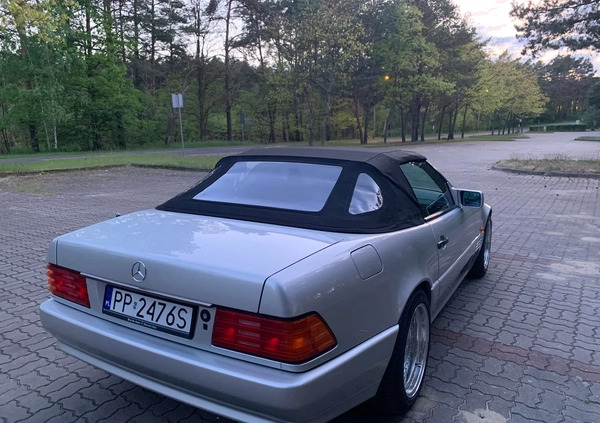 Mercedes-Benz SL cena 179000 przebieg: 32500, rok produkcji 1991 z Ujście małe 211